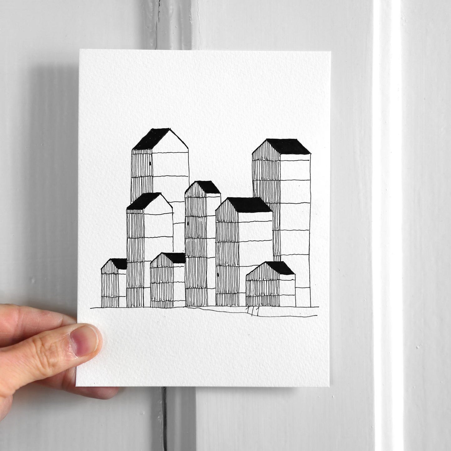 Drawing "HOUSES 02"